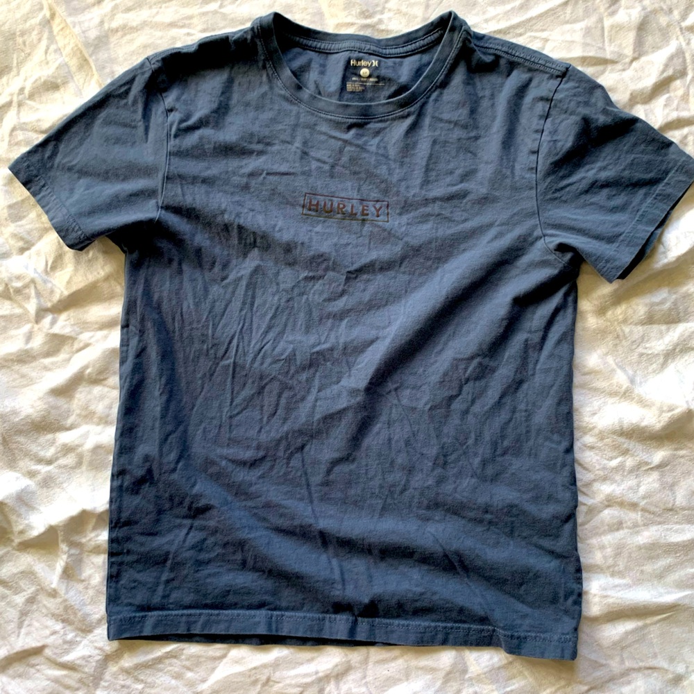 Hurley Men’s blue T-shirt size small